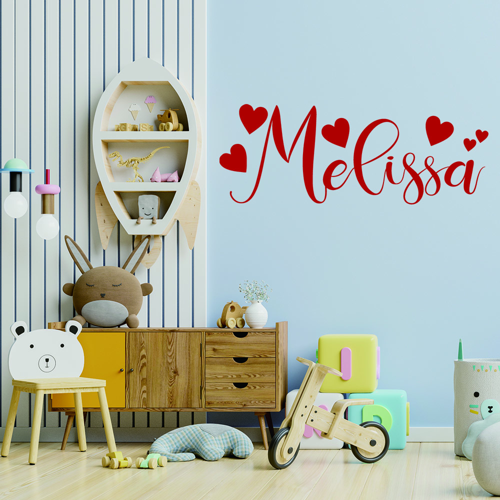 1pc Diy Personalize Custom Nam - Home Decor Sticker ulasan dan harga