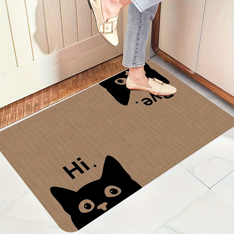 Cute Cat Doormat, Soft Absorbe - Home Decor Design Ideas ulasan dan harga