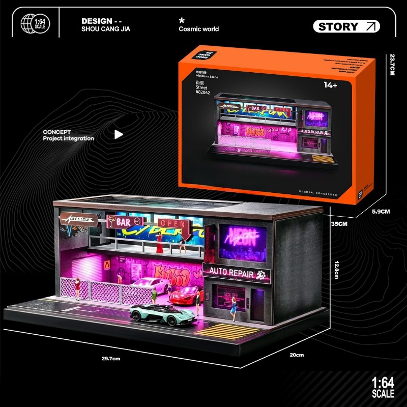 Simulation 1:64 PUNK Parking L - Home Decor Simulator ulasan dan harga
