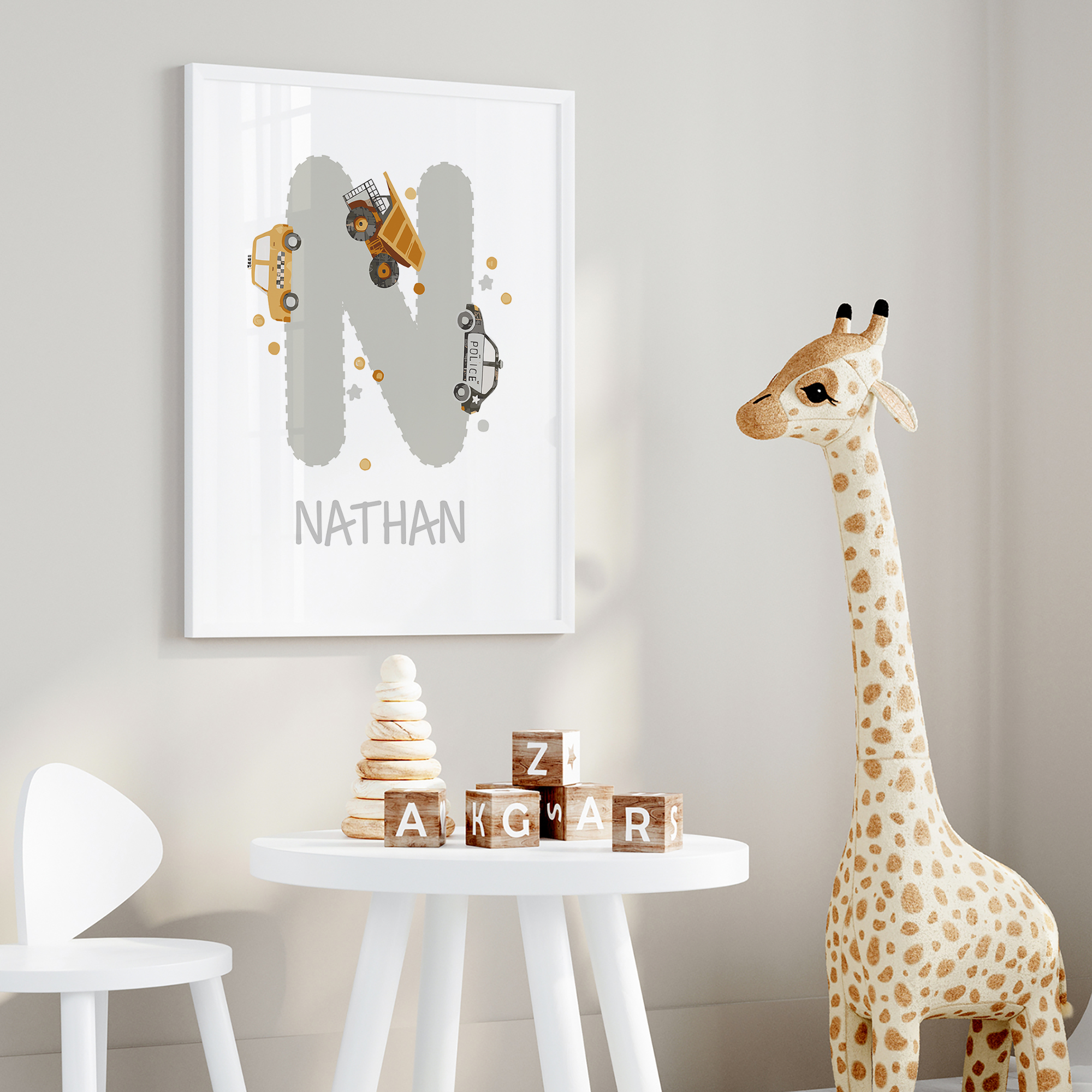 3pcs Personalized Custom Name  - Home Decor Aesthetic ulasan dan harga