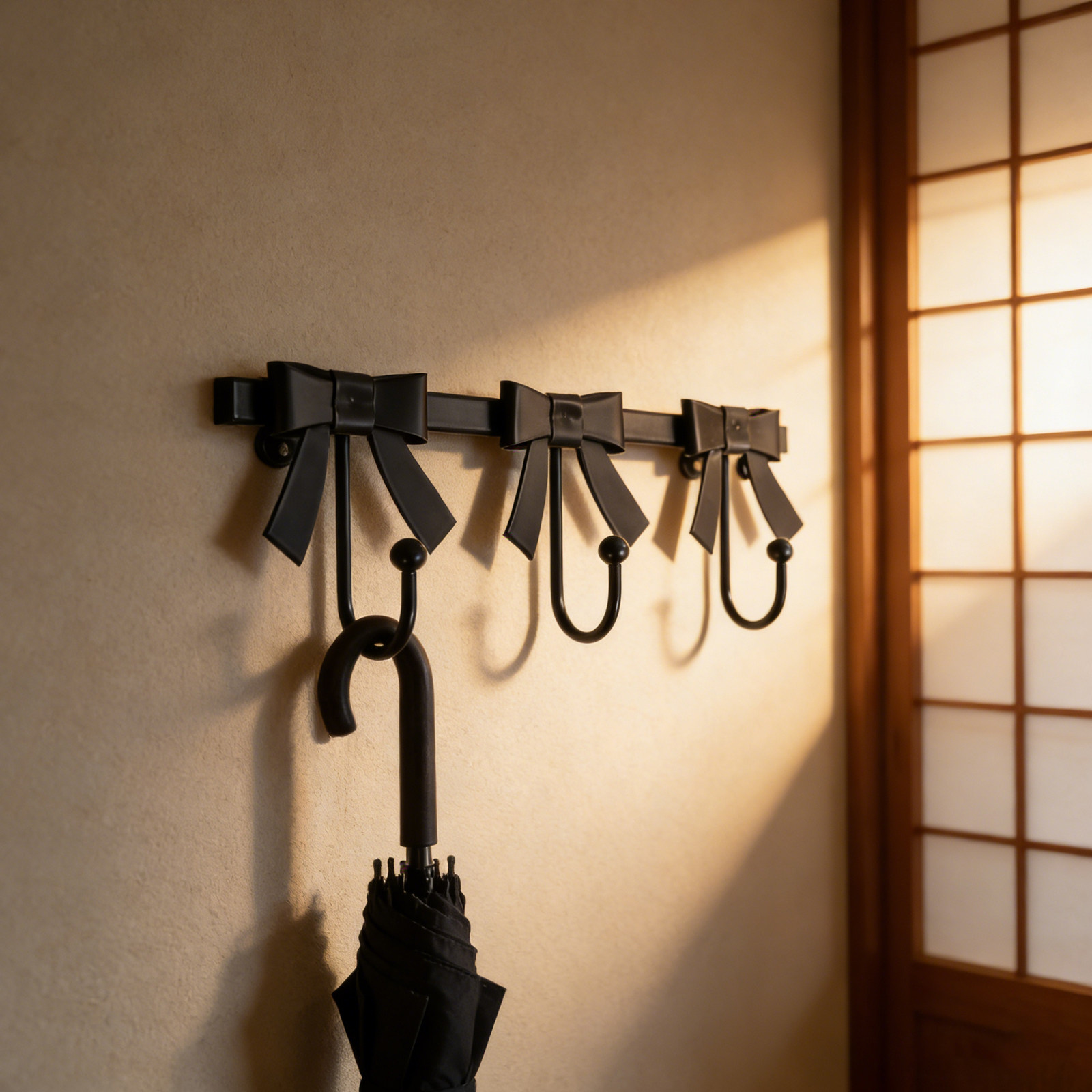 Sturdy Iron Bow Shaped Wall Ho - Home Decor Rustic ulasan dan harga