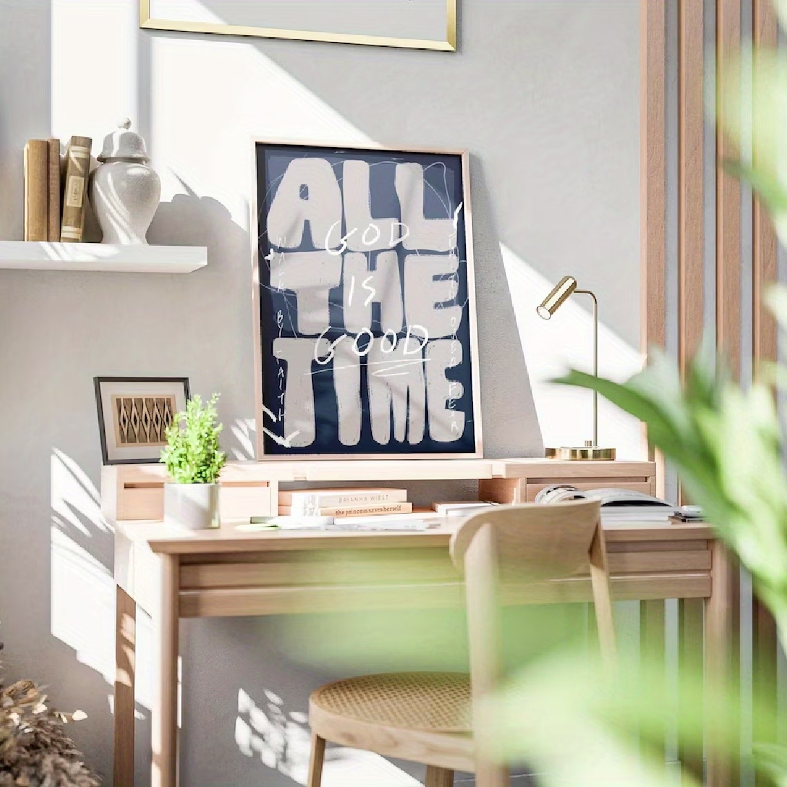God Is Always Good Inspiration - Home Decor Aesthetic ulasan dan harga