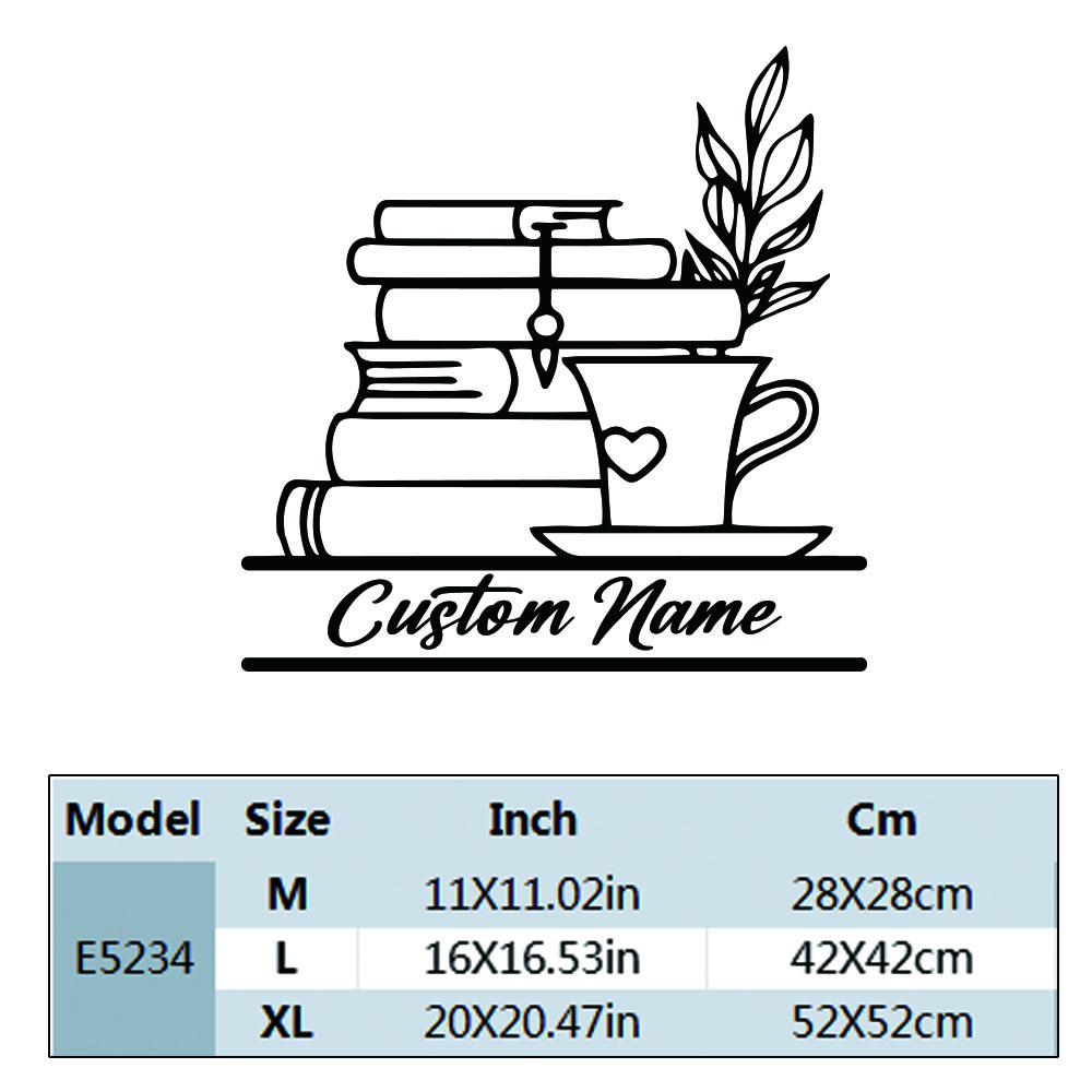 1PC Diy Book Customizable Text - Home Decor Sticker ulasan dan harga