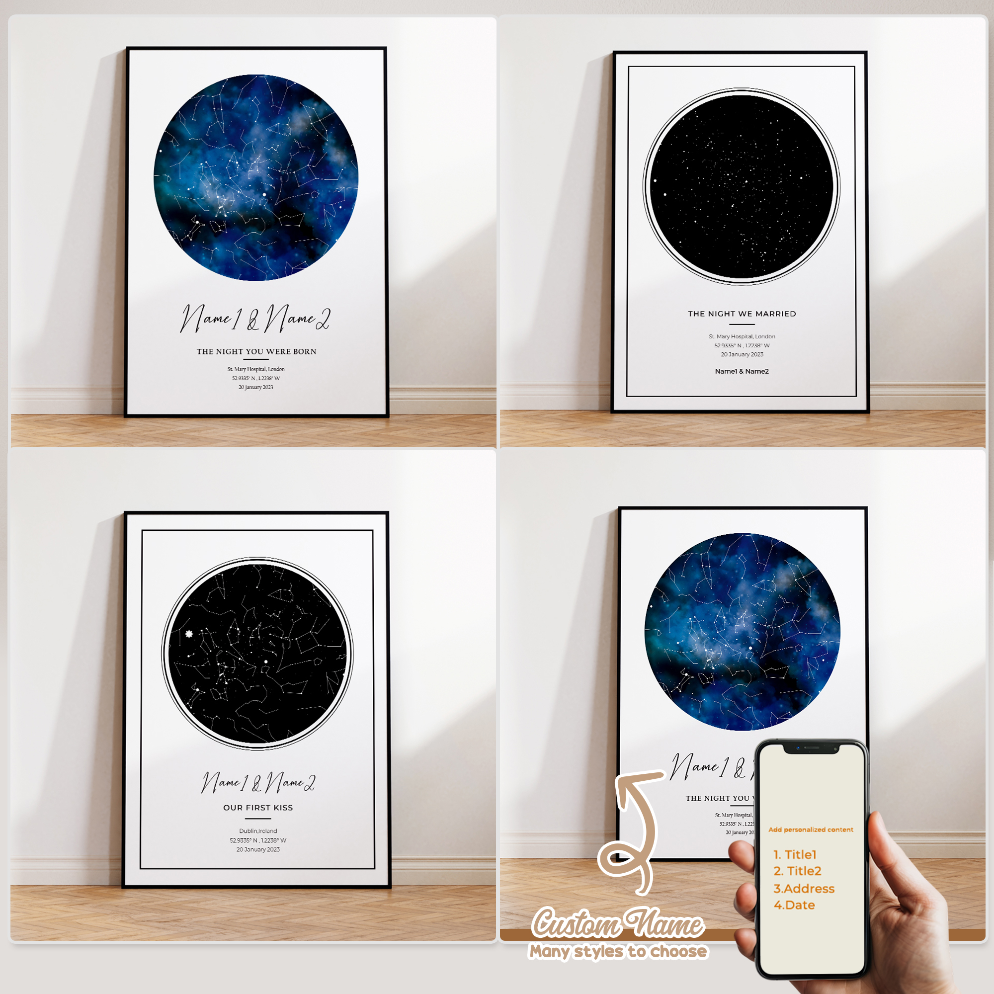 Modern Custom Personalized Nig - Home Decor Aesthetic ulasan dan harga
