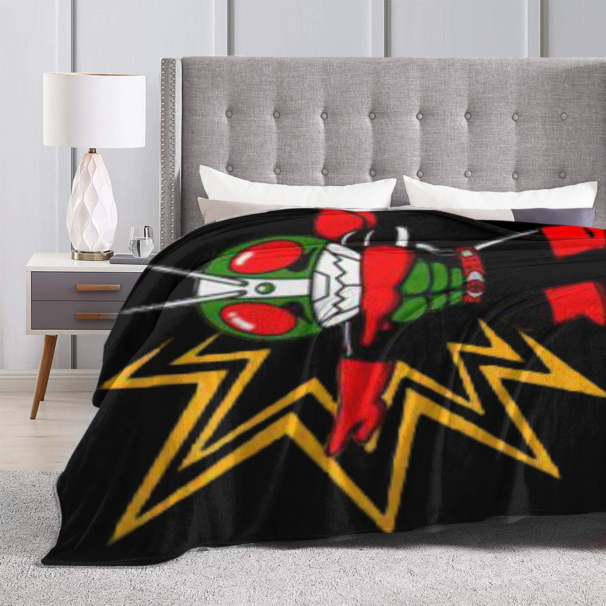 Kamen Rider Cartoon Blankets   - Home Decor Design Ideas ulasan dan harga