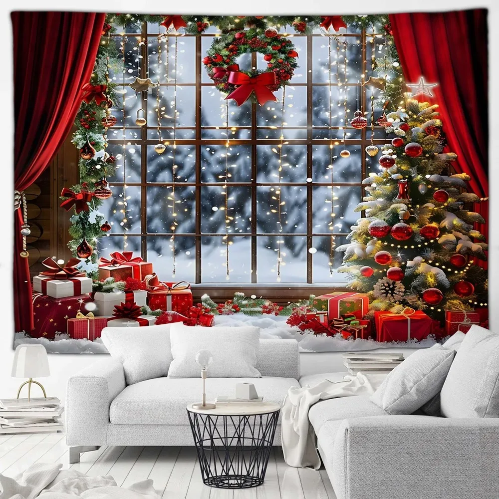 Christmas Day party decoration - Home Decor Garland ulasan dan harga