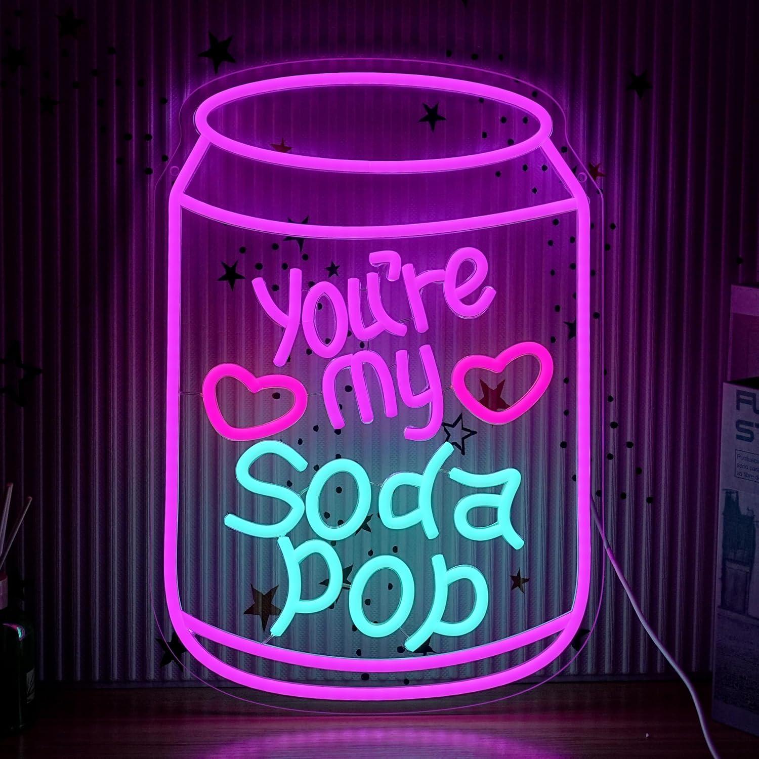Romantic Neon Sign Dimmable LE - Home Decor Aesthetic ulasan dan harga