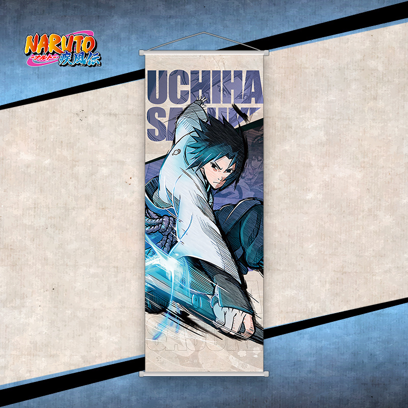 Naruto Anime Uzumaki Long Scro - Home Decor Aesthetic ulasan dan harga