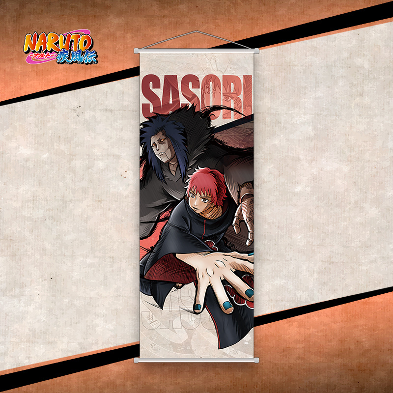 Naruto Anime Uzumaki Long Scro - Home Decor Aesthetic ulasan dan harga
